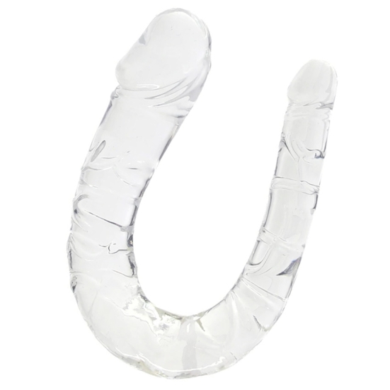 Фаллос Double Trouble King Cock Clear
