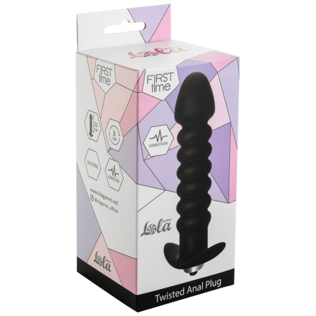 Вибростимулятор Twisted Anal Plug