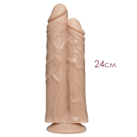 Фаллос Dr. Skin Double Trouble